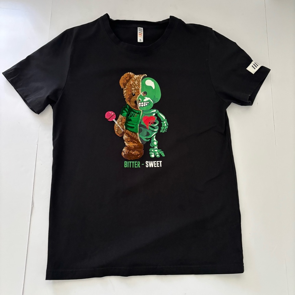 Fifth Loop Bitter Sweet Black T-Shirt Size S